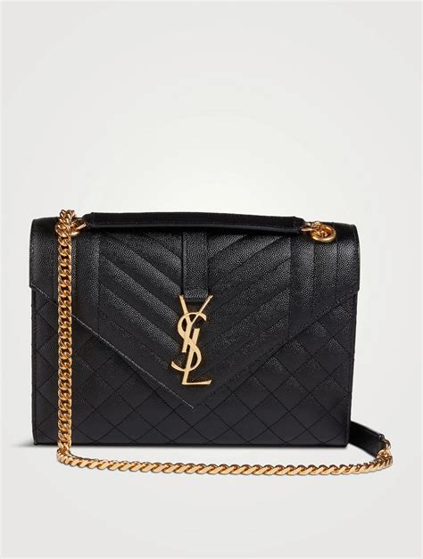 black ysl envelope bag|ysl envelope bag price.